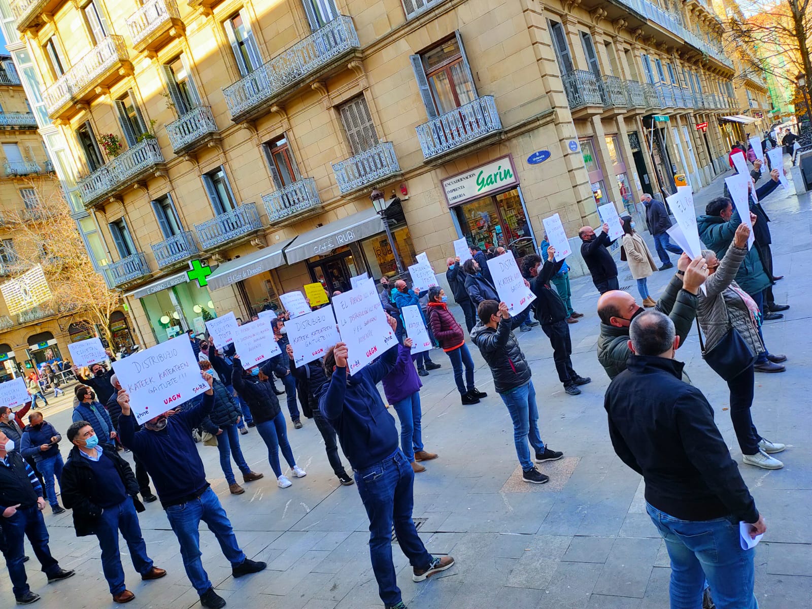 Todo el sector agrario vasco se movilizará para exigir la inmediata aplicación de la Ley de Cadena Alimentaria