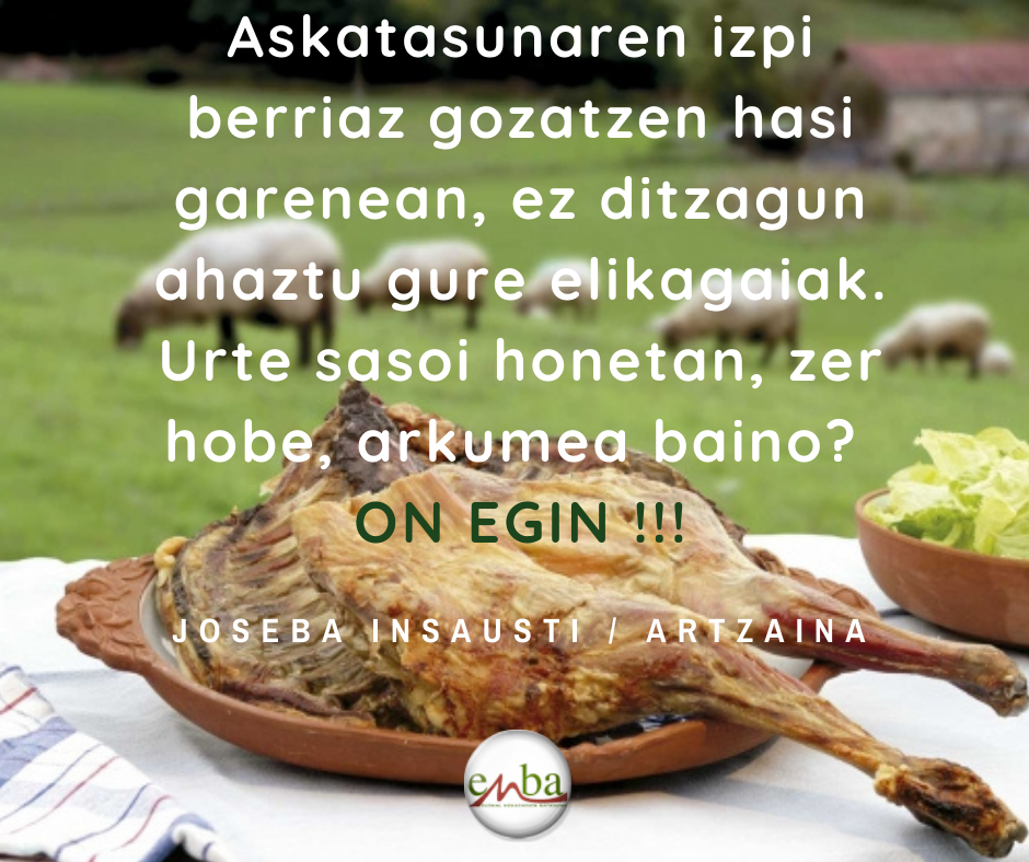 Arkumea.Joseba Insausti