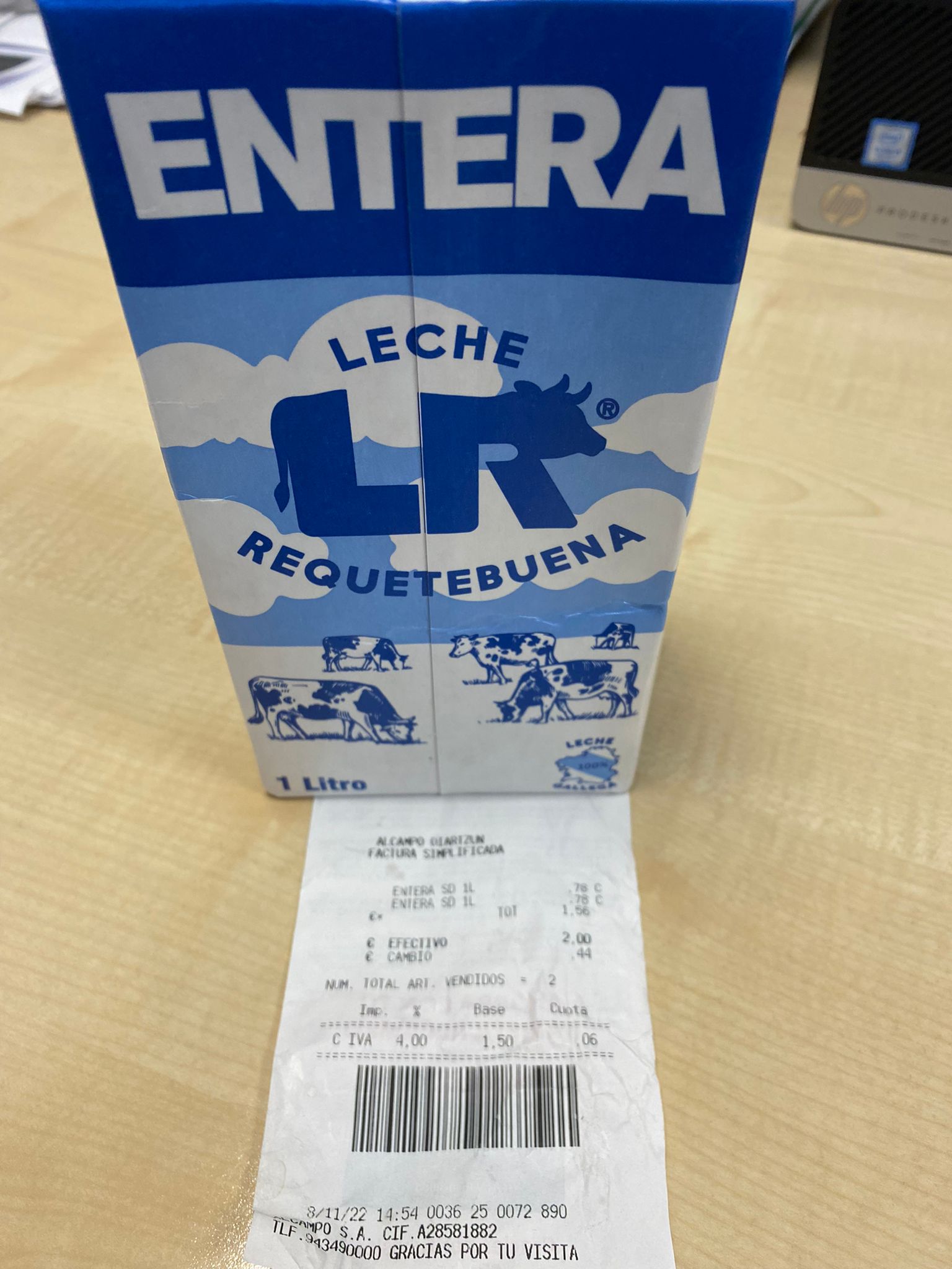 ENBA denunciará a la cadena ALCAMPO por vender leche que incumple la Ley de Cadena Alimentaria