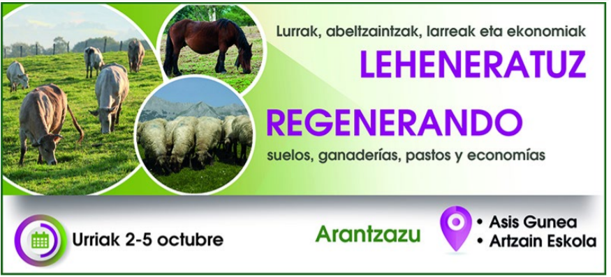 Abelzaintza Birsortzailearen ikastaroa Urriaren 2tik 5era