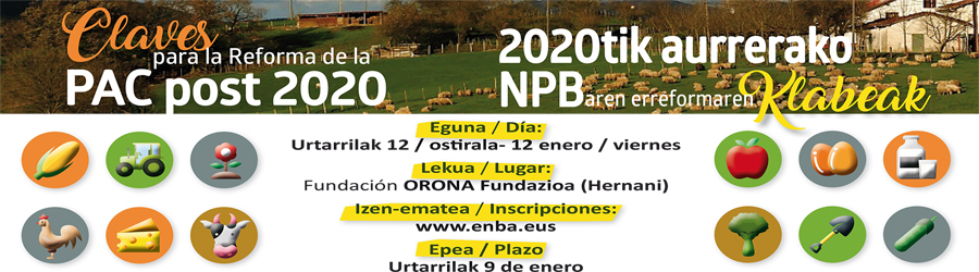 Claves para la reforma de la PAC post 2020